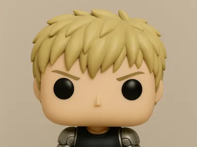 One Punch Man Genos