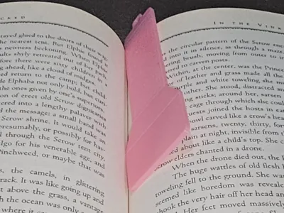 Miniature Flashlight Bookmark