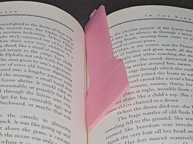 Miniature Flashlight Bookmark