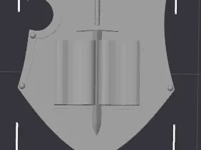 Grey Knight Shield for Imperial Knight