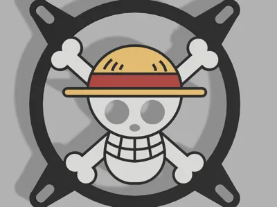 (Multicolor) One Piece 120mm PC Fan Cover