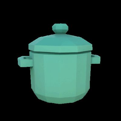 Low poly toy pot with lid - Free 3D Print Model - MakerWorld