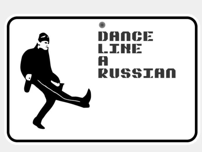 Dance like a russian Sign
