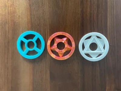 Battling tops decals