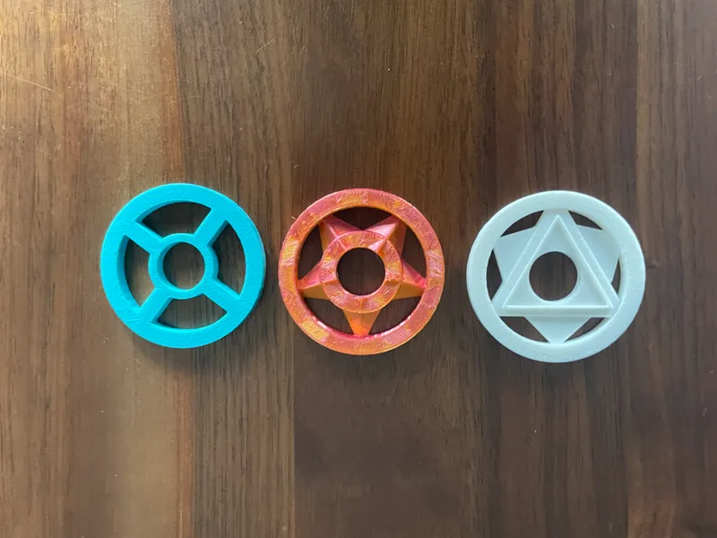 Battling tops decals
