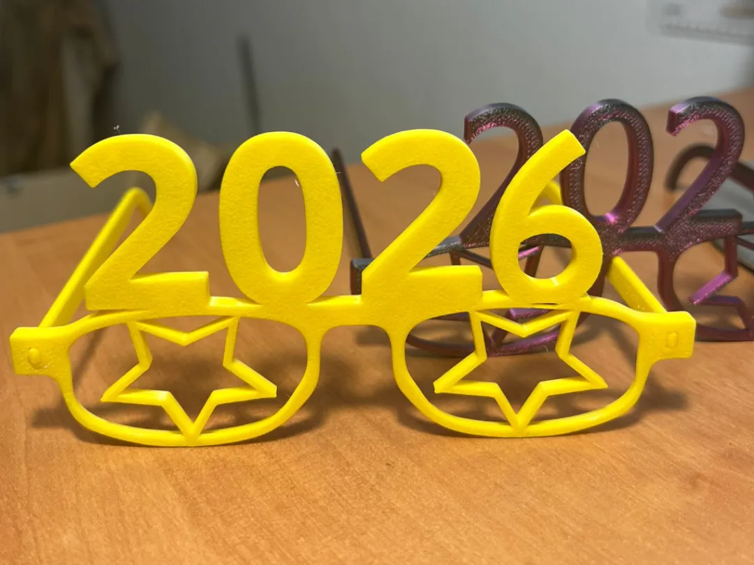 Lunettes étoiles Nouvel An 2026