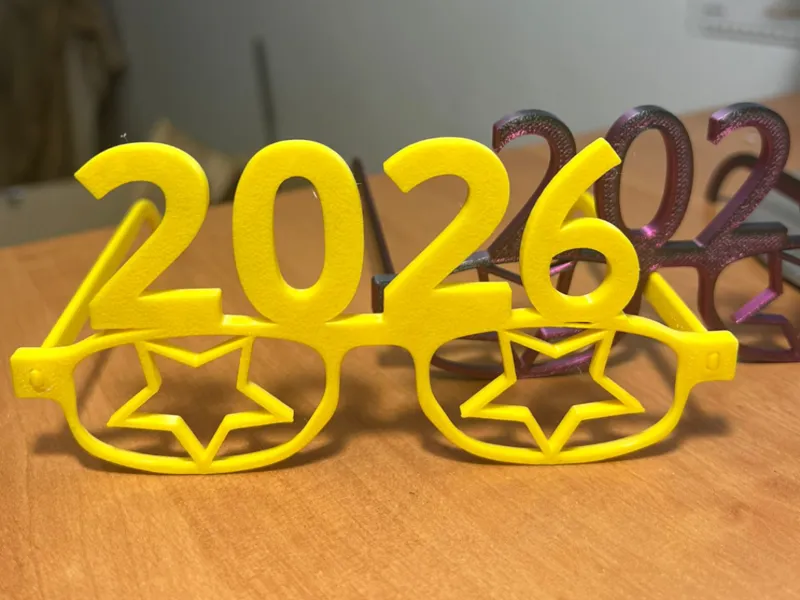 NEW YEARS STAR GLASSES 2026