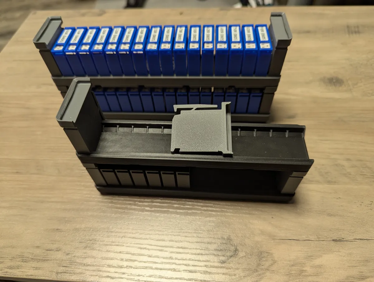 Stacking Module for Gridfinity SMD tape organizer - Free 3D Print Model ...