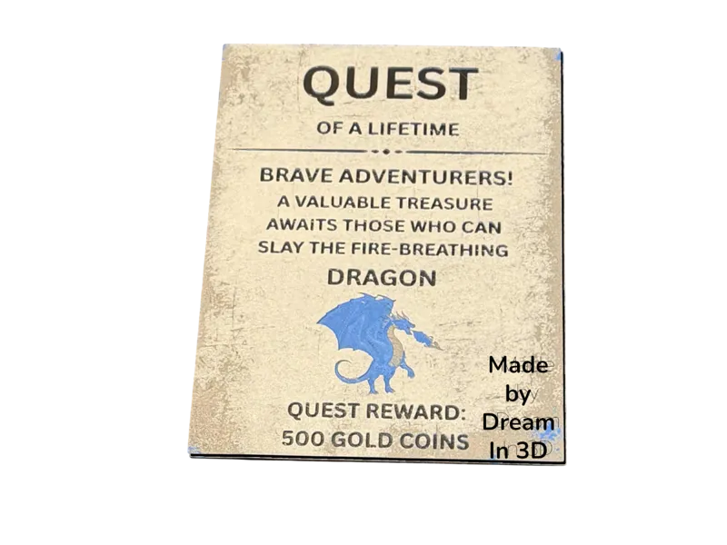 Dragon quest poster