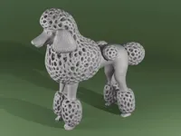 Caniche façon Voronoï — photo 1
