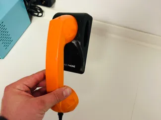 Retro Phone holder 