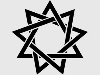 Nine pointed star