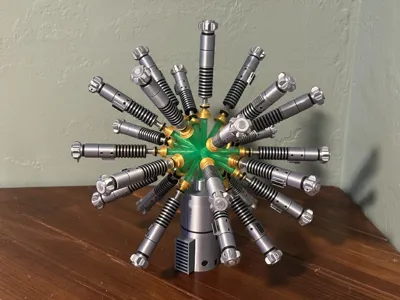 StarWars Lighsaber Christmas Tree Star 