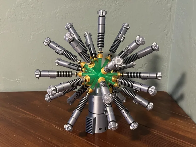 StarWars Lighsaber Christmas Tree Star 