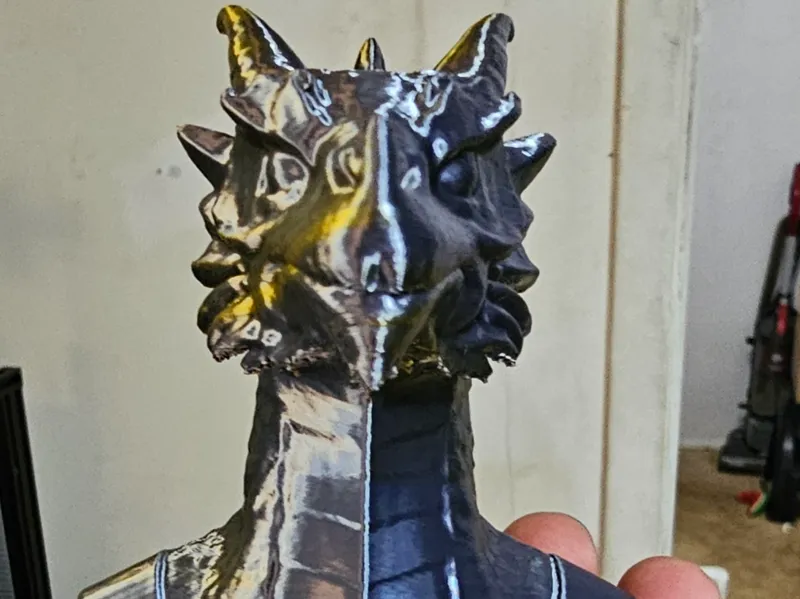 Storm's Custom 3D Prints Dragon Bust