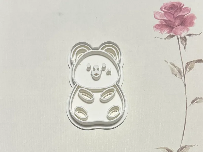 Bear polymer / cookie cutter