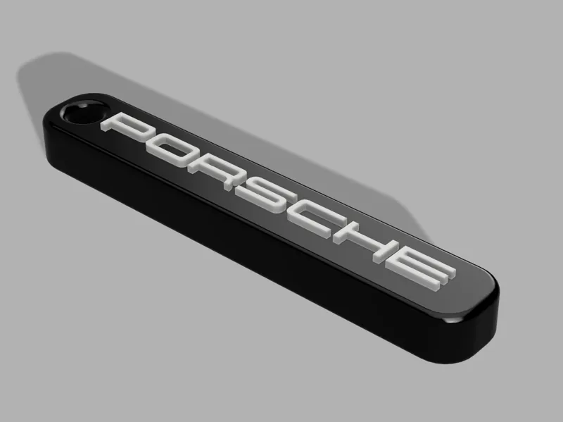 Porsche Keychain