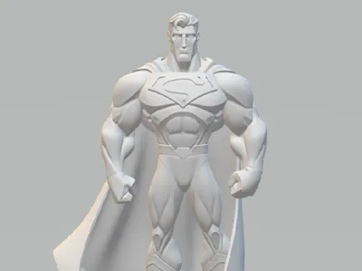Superman Cartoon fan art