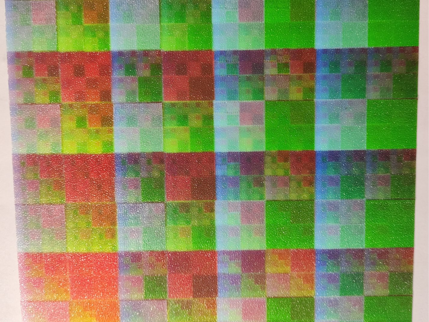 层叠混色_层高测试 | Layered color blending - height test