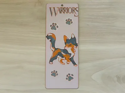 Warrior Cats Embossed Bookmark 16*6cm - Spottedleaf