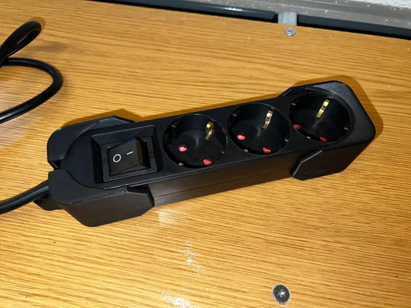 Lidl power strip wall holder (Tronic model)