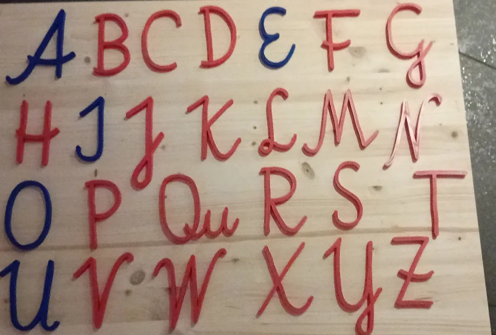 Austrian Cursive Alphabet - Free 3D Print Model - MakerWorld
