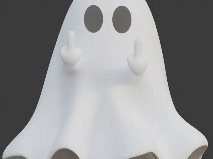 Angry ghost