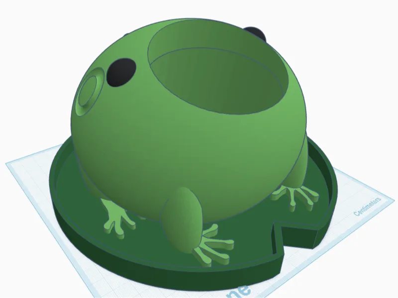 Frog Pot with Lily Pad Tray