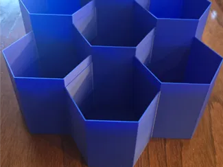 Honeycomb Remote Control Holder
