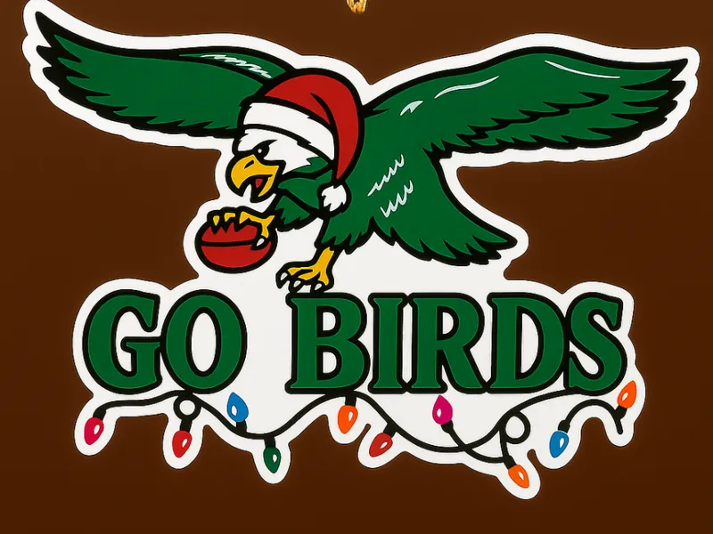 GO BIRDS! Ornament