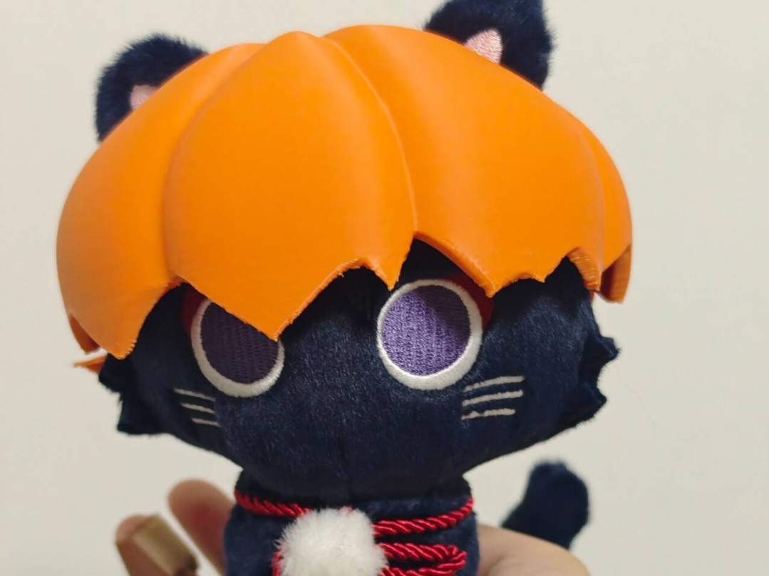 散兵 散猫猫 童话猫万圣南瓜头饰