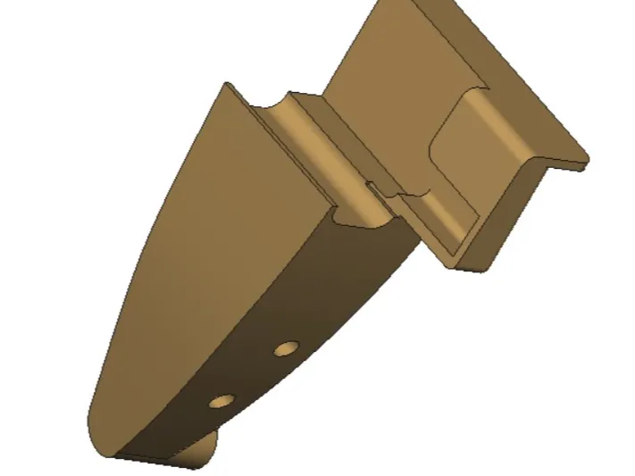 Soporte para estante de vidrio del frigorífico