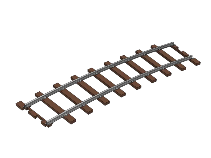 Curve Tracks Customizable - Dragon Railway