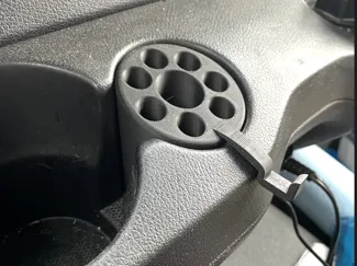 sprinter van cupholder key hook and pen organizer