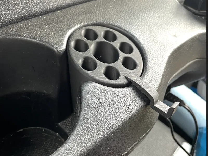 sprinter van cupholder key hook and pen organizer