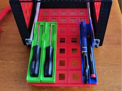 Lab Rax Gridfinity Shelf 1U 5x5
