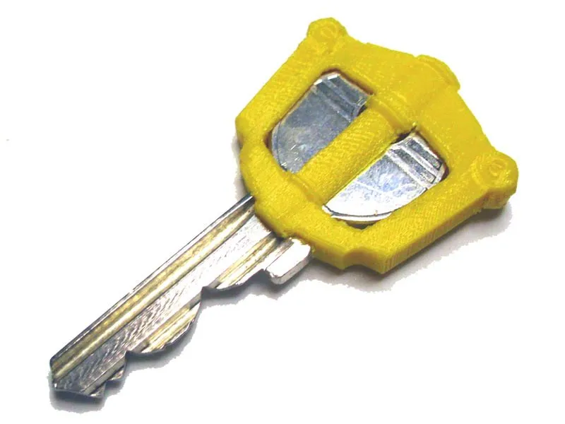 Keyblade clip-on key cover