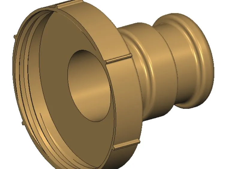 Adaptador para garrafas – modelo 3D versátil 