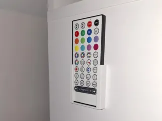 Holder for a light remote control