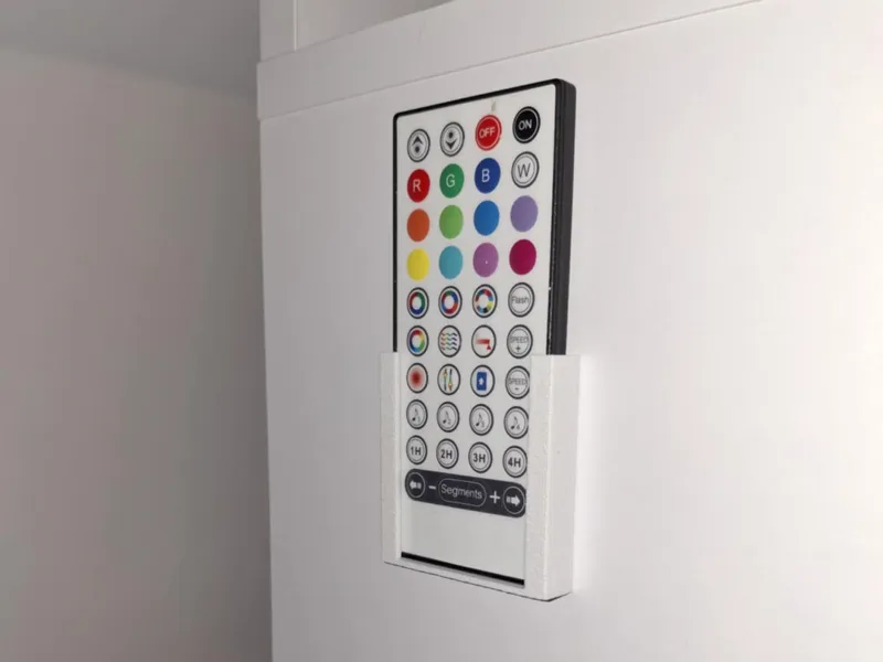 Holder for a light remote control