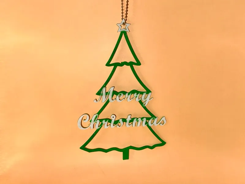 Weihnachtsbaum "Merry Christmas"