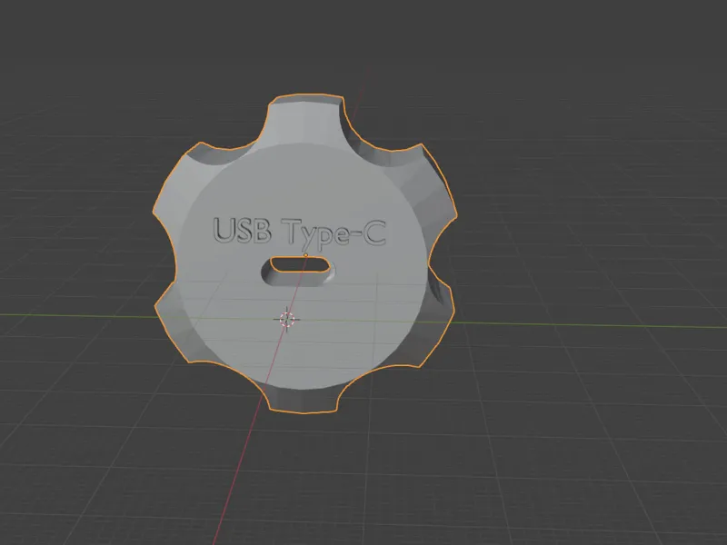 3D-printed Garden Hose USB-C connector
