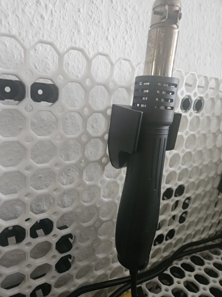Yihua 959D Wall mount + Multiboard