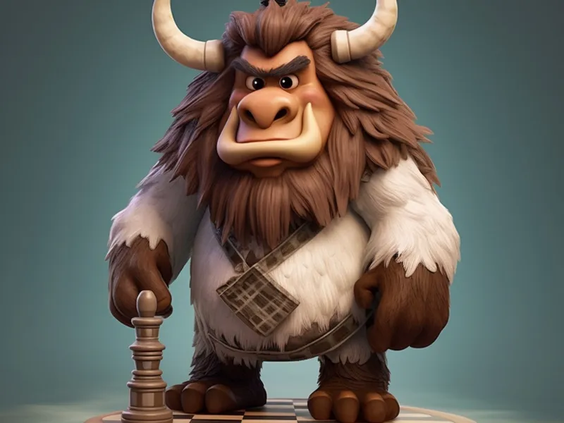 Chess Piece - Mongolian Beef