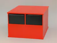 Boîte de rangement empilable pour cartes à collectionner — photo 1