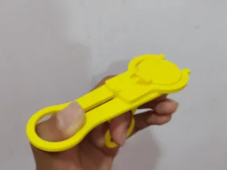 圆片枪套卡