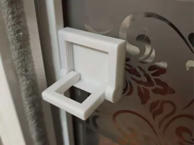 Print in Place sliding door lock