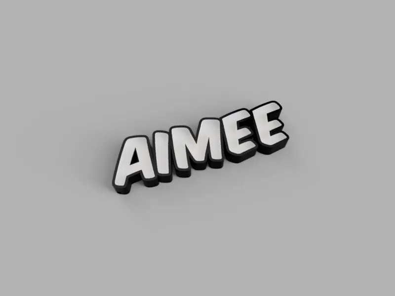 LED Namenslampe Name Lamp Aimee