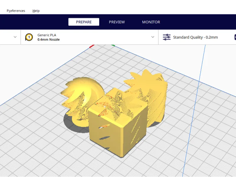 Passtrou cube