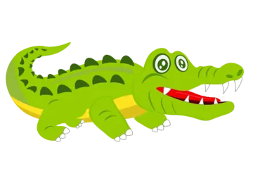 flexible crocodile